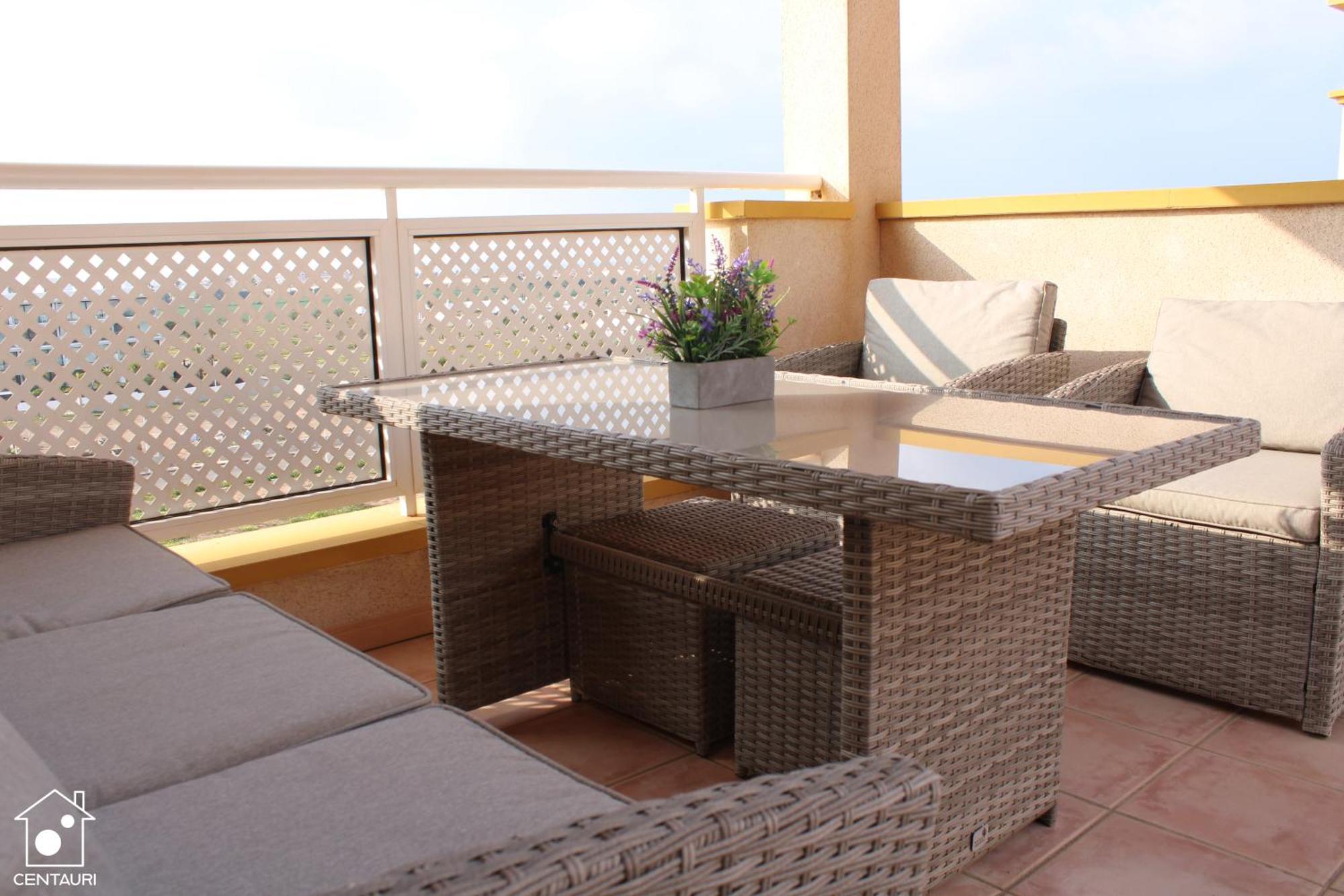 Fantastico Atico Chill Out Con Vistas A Mar De Cristal Apartment Bagian luar foto
